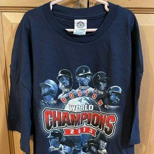Boston Red Sox 2013 World Series Champions T-Shirt Large NWT